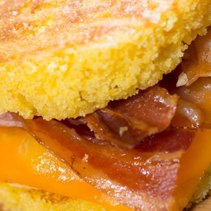 Bacon and Egg Sandwich Stack, Recipe