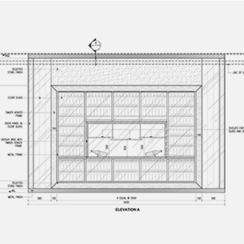 Wine Cellar Elevation